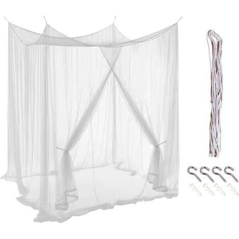 Moustiquaire générique pour lit de camping, pliable, installation (1/5)