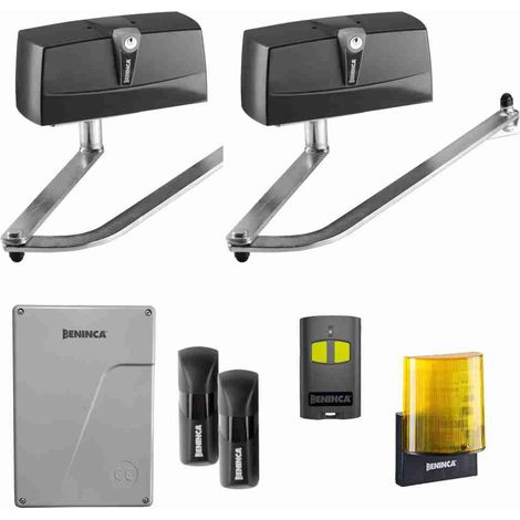 BENINCA - KPR24.B - KPR24.B kit de automatización para puertas batientes Articolato 24v