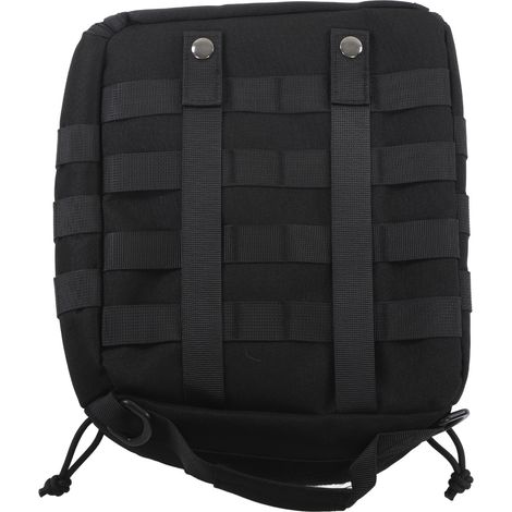 Sac de rangement pour casque de camping en toile anti-rayures, réglable, pour casques de chantier, noir