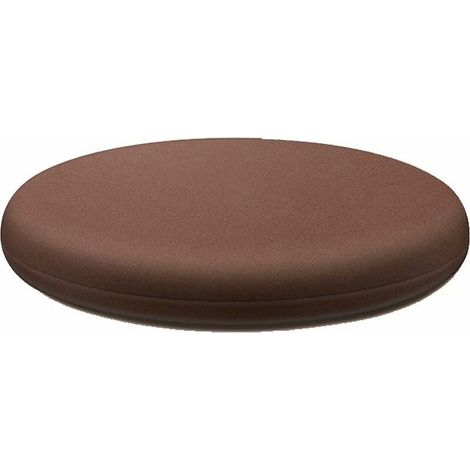 Galette De Chaise Ronde 40 Cm, Coussin De Chaise D'IntéRieur DéHoussable, Lavable Coussin pour Chaise De Salle à Manger, Coussin De Chaise 4cm Epais Mousse à MéMoire De Forme Brun-LIAIKI (1/5)