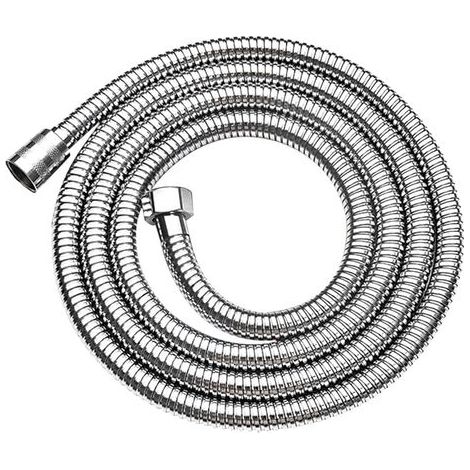 Tuyau de Douche 1.5m, Flexible de Douche avec Double Anti-Torsion Protection, Tuyau de Douche Résistant à la Corrosion, Acier Inoxydable Tuyau pour Pommeau de Douche (1/4)