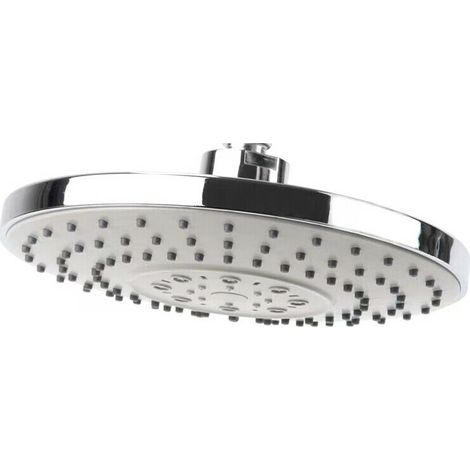 Soffione Doccia Tondo 203mm Moderno Orientabile Universale Pioggia Bagno DGO-139 (1/5)