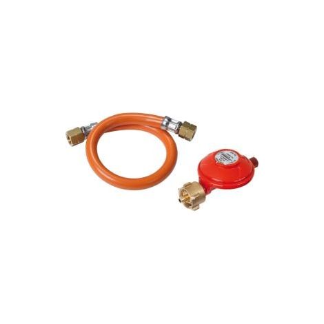 ROTHENBERGER Industrial  Set 40  cm tubo  gas &  regolatore pressione  propano 50  mbar 2X  G ¼  Certificato EN  16436-1 -  1500005305 (1/5)