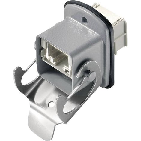 Telegärtner 100007421 Kit flangia RJ45 STX V5 variante 5 100007421 Giunto da pannello Poli: 8P8C Alluminio 1 pz. (1/4)