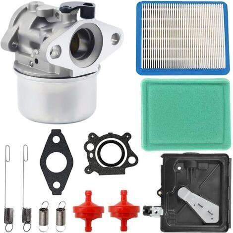Carburador 799868 para Briggs & Stratton 499617 498170 497586 498254 497314 497347 497410 694202 693909 692648 + Cebador de filtro de aire 795259 (1/3)
