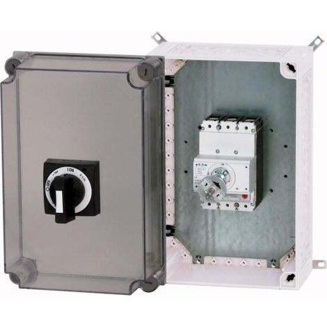 Coffret matière isolante pour disjoncteur taille NZM2 HxLxP 375x250x225mm EATON MCCB2-200/I43E-200