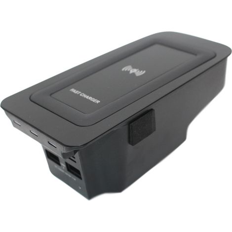 Support de charge induction rapide 15W pour Volvo S60/V60/XC60/S90/V90/XC90, socle sans fil pour console centrale. (1/5)