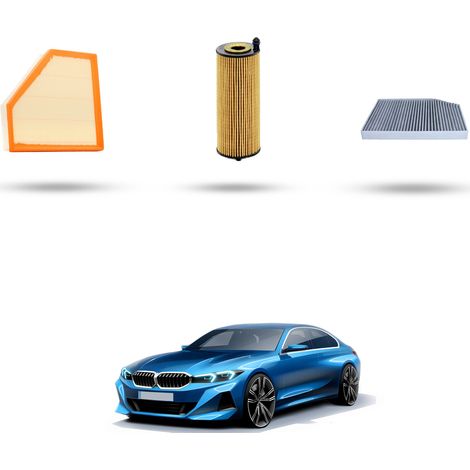 Kit Tagliando 3 filtri compatibile con BMW Serie 3 (G20, G21,G80) M3 405kw dal 2020 (1/5)