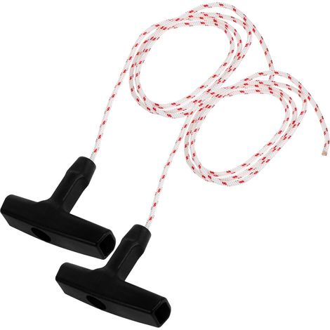 Poignée Lanceur pour Tondeuse à Gazon, 2 Pièces, Plastique (1/5)