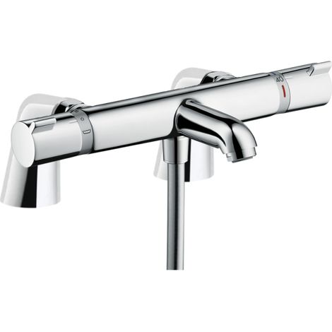 Mezclador termostático de bañera HANSGROHE Ecostat Comfort cromado con columnas