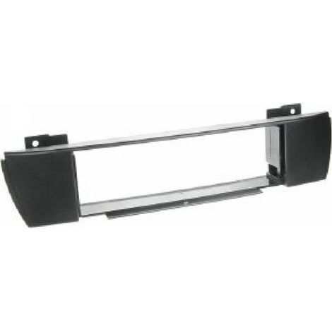Facade Autoradio FA096 compatible avec BMW X3 E83 04-07 1Din Noir Centre