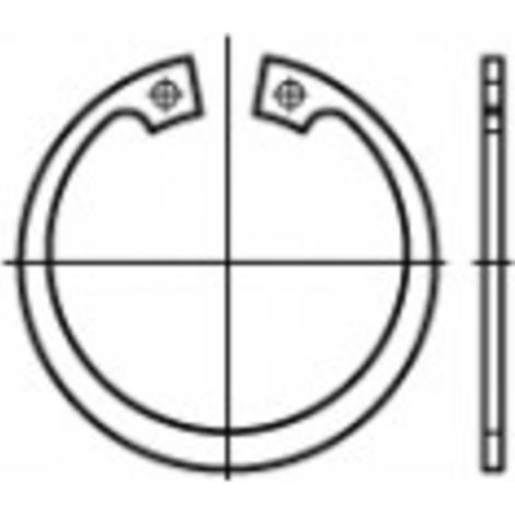 [NEUWERTIG] B-Ware Toolcraft Sicherungsring Federstahl DIN 472 20mm 33,4mm 200 Stück stabil (1/2)