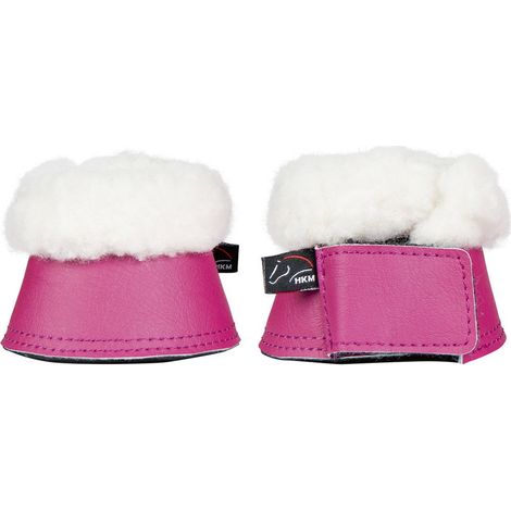 Shetland Mini 0, Mirtillo B3101: Paraglomi in similpelle con bordo in lana sintetica modello Comfort Shetty (1/4)