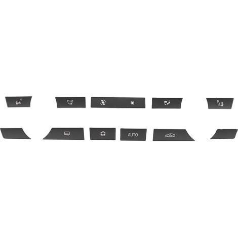 11 tapas para botones de calefacción/aire acondicionado 61319313922, compatibles con los modelos F07, F06 y F01 de las series 5, 6 y 7. (1/5)
