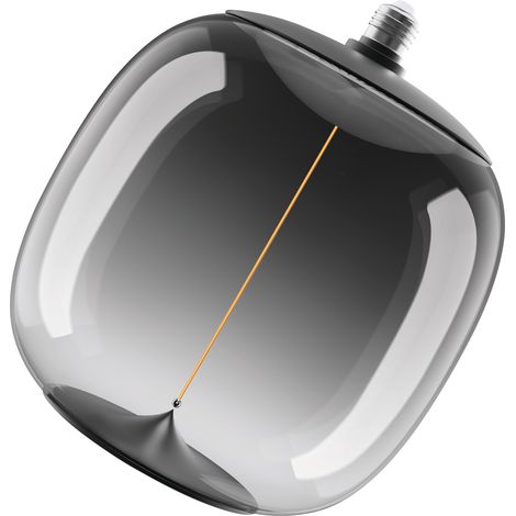 OSRAM Vintage 1906 Big Oval est une décorative à intensité variaben plastique dotée de la technologie magnétique à filament LED. Il offre 12 W pour 400 lm,E27, design fumé, diamètre 250 mm, CRI 80. (1/5)