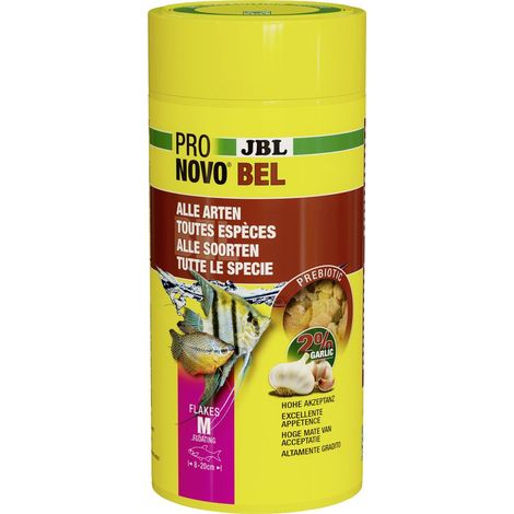 JBL Fischfutter Pronovo BEL Flakes M Fischfutterflocken 1000 ml Fischfutter
