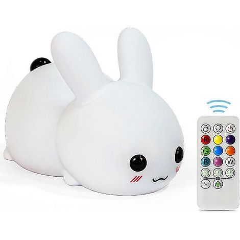 Veilleuse rechargeable USB pour enfants, veilleuse animaux pour filles, cadeau de Noël pour enfants (1/5)