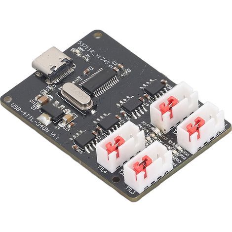 Carte adaptateur de TYPE C de Module de Port série USB vers TTL à 4 voies avec indicateur LED (1/5)