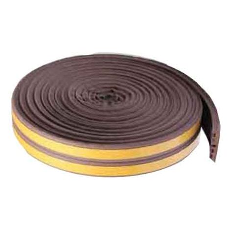 PARAFREDDO PER PORTE E FINESTRE IN GOMMA IDEAL STAR mm 9 x 6 mt - Col. Marrone - IDEAL STAR