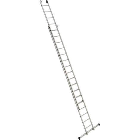 Euroline Premium 302 Schiebeleiter 2x17 Sprossen (1/5)
