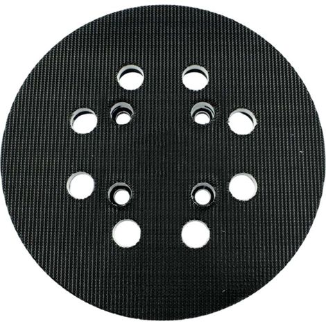 Plateau ponçage 125mm pour Bosch PEX series - Dureté moyenne - Système accessoires complet - Installation facile (1/5)