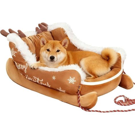Lit De Chien,Décorations De Chaudes - Lit Doux en Peluche (1/5)