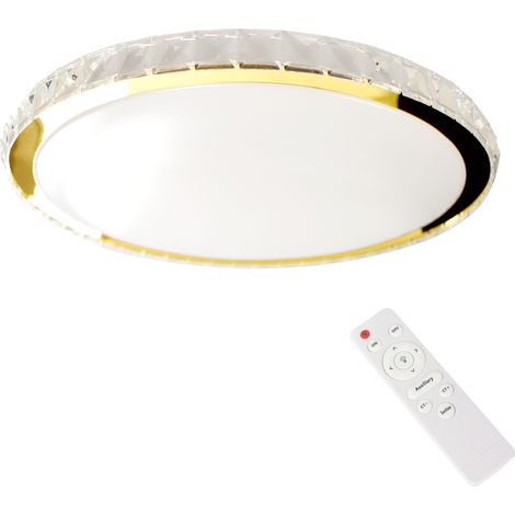 Plafoniera LED Milagro Layla 50W 50cm CCT telecomando (1/5)