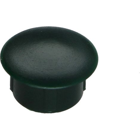 Bouchon Diamètre du corps 10 Diamètre de tête: 13 Longueur sous tête 6.7 Polyéthylène RAL6005 vert mousse - 10 pièces (1/3)