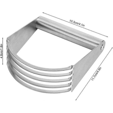 Mélangeur à pâte, mélangeur à pâtisserie professionnel en acier inoxydable, mélangeur à farine, outils de pâtisserie (1/5)