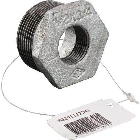 Riduzione filetto esterno-filetto interno 1 1/2" x 3/4" UNIVERSALE FG24111234L
