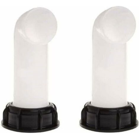 Adaptateur De Réservoir IBC - Vanne De Vidange À Filetage 60 Mm - Pour Bac De Drainage Et Réservoirs À Eau - 1 Pièce