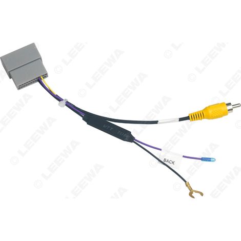 Compatible avec le câble adaptateur de caméra de recul Honda CRV 2015-2017/Fit 2014, conservant la vue arrière d'origine. (1/4)