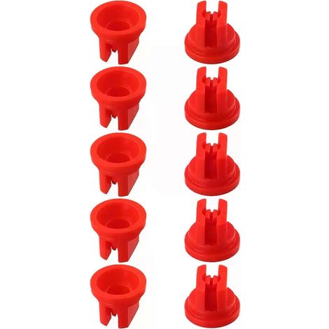 10pcs Fan-Shaped Knapsack Sprayer Nozzle Spraying Tips Agriculture Fruit Misting Sprinkler Atomization Garden Accessories (1/5)