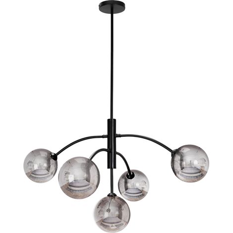 TOOLIGHT DECKENLAMPE APP1021-6CP BLACK