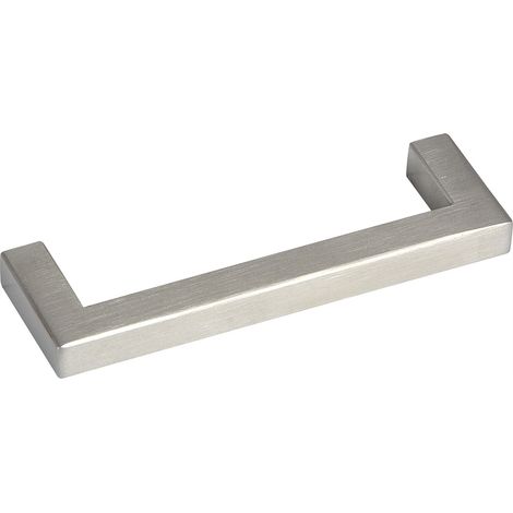 Griff Euros hohl, LA 96 mm, Breite 106 mm, Edelstahl gebürstet (1/2)