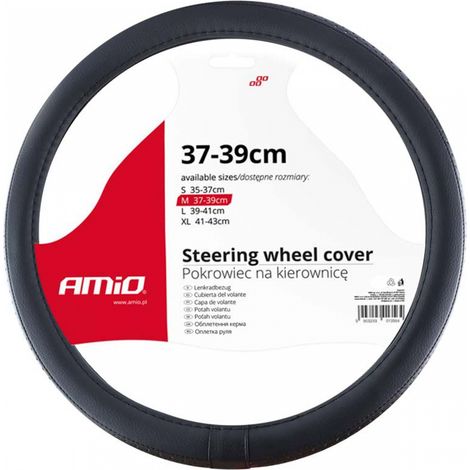 Funda para volante de coche M 37-39cm SWC-27-M amio-02564 (1/2)