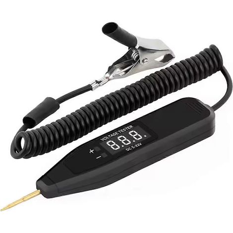 5-32V Kfz-Elektrik-Tester-Stift, digitaler Spannungsprüfer für Autos (1/5)