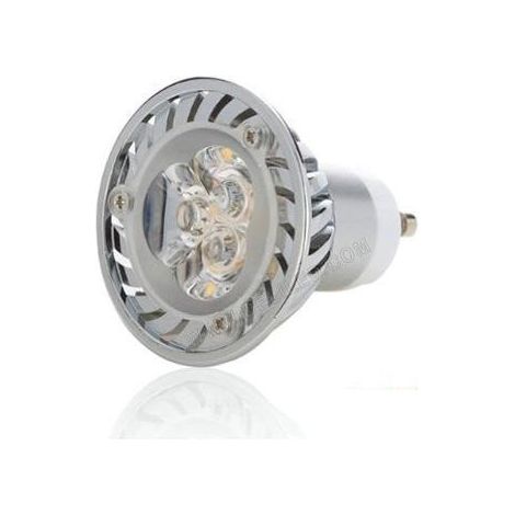 Blanc Chaud - Ampoule Spot LED GU10 - PAR16 - 4 W - COB-Bridgelux - Ecolife Lighting® (1/2)