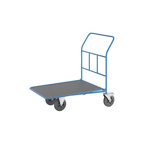 Carrito de supermercado con plataforma  sin barandilla  carga