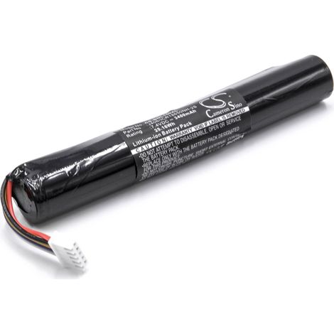 vhbw Batería recargable compatible con Bang & Olufsen Beolit 15, 17 altavoces, cajas acústicas, bafles (3400 mAh, 7,4 V, Li-Ion) (1/2)