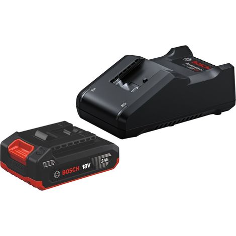 Set iniziale Bosch GAL 18V-40 con caricabatterie 14,4 - 18 V 4 A + 1x batteria GBA 18V-20 da 2,0 Ah agli ioni di litio (1/4)