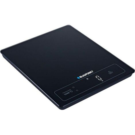 Küchenwaage blaupunkt FKS701 schwarz gehärtetes Glas 15 kg