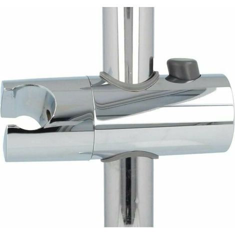 YMYNY Schiebe-Duschkopfhalter für 22 mm Duschstange, Chrom (1/3)