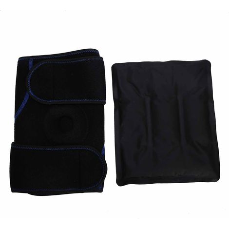 Bandage genou froid réutilisable - Cryothérapie pour soulager douleurs articulaires et inflammations (1/5)