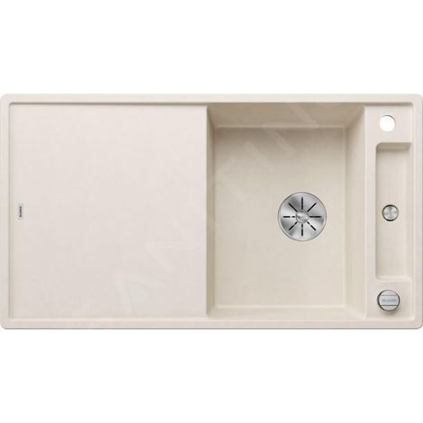 Blanco Axia III 5 - Évier en silgranit, 915x510 mm, avec accessoires, InFino, blanc doux 527039 (1/4)