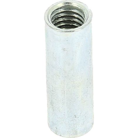 Lot de 100 manchons filetés AZ Femelle Femelle 8x125, longueur 30mm