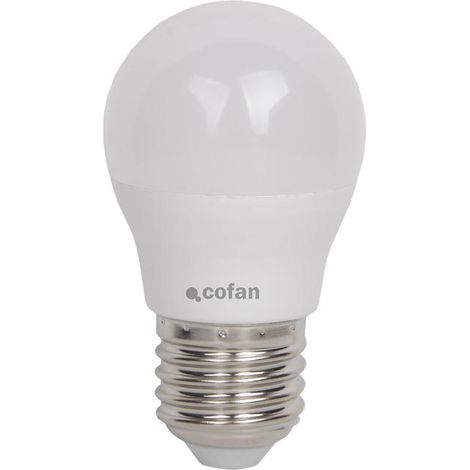 COFAN bombilla led 8w esférica e14 220º 810lm 4000k , Bombilla Led esférica. De alta calidad con una duración de hasta 15 000 horas de consumo. Produce una luz instantánea e intens (1/3)