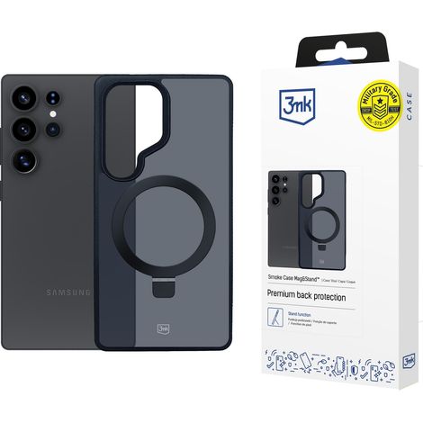 Samsung Galaxy S25 Ultra - Funda Mag&Stand color humo de 3mk (1/5)