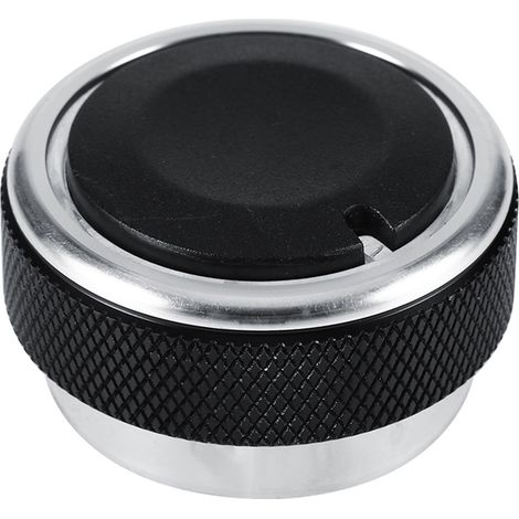Botones de control de aire acondicionado para automóviles con cubierta para el botón de arranque del motor - 3 piezas - Negro (1/4)