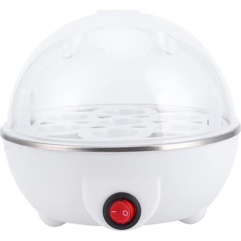 Mini cuiseur à œufs vapeur électrique multifonction, appareil compact pour œufs pochés et œufs soufflés (1/5)